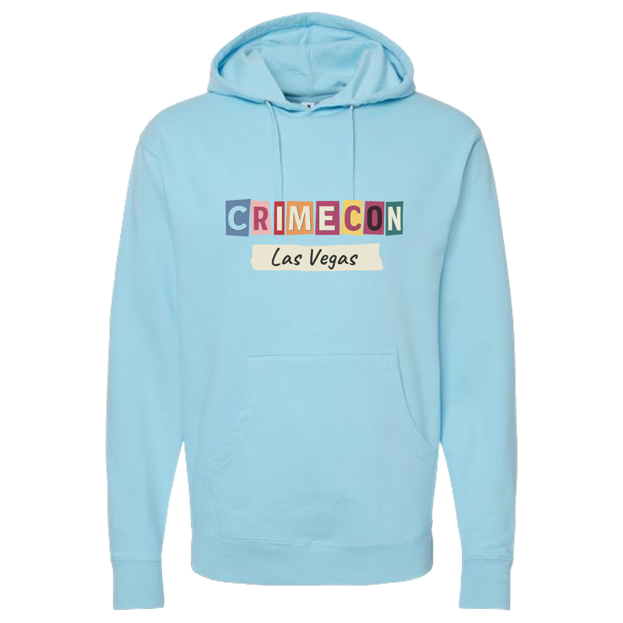 2026 Rainbow Blue Aqua Vegas Hoodie