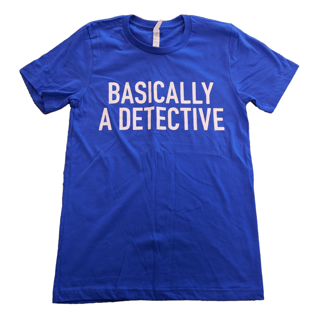 Basically a Detective Tee (Royal Blue)