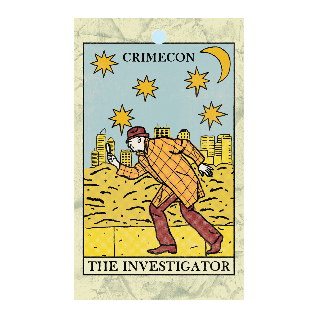 Tarot Card Bookmark The Investigator
