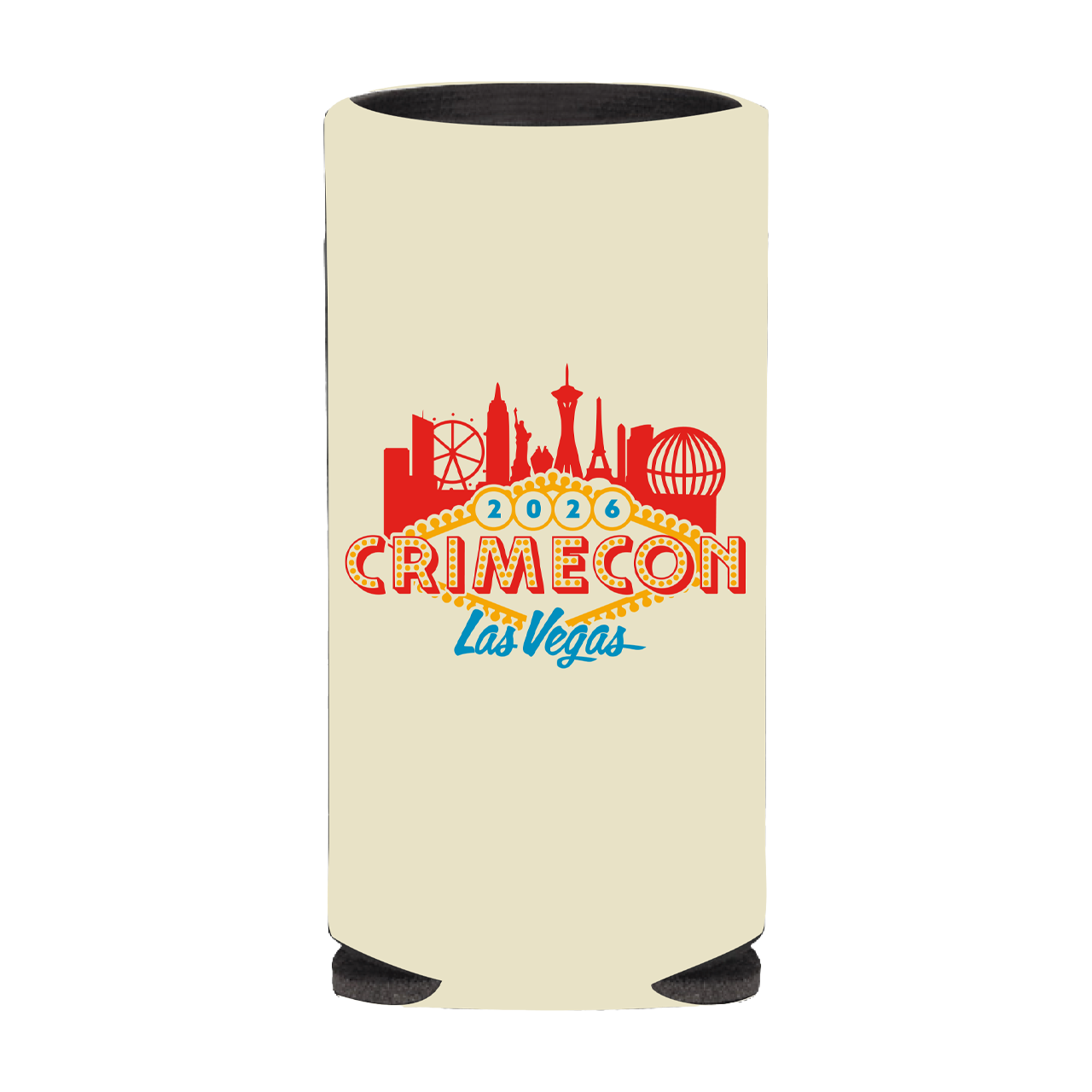 Vegas Namedrop Slim Koozie
