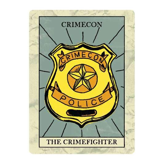 Tarot Sticker Crimefighter