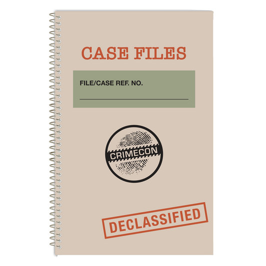 CrimeCon Beige and Green Evidence Journal