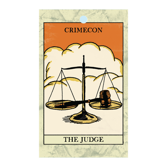 Tarot Card Bookmark The Judge