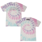 Tie-dye t-shirt with ’FUTURE DETECTIVE’ text on the front.